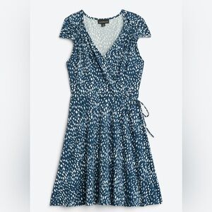 Fortune + Ivy Kayla knit wrap dress